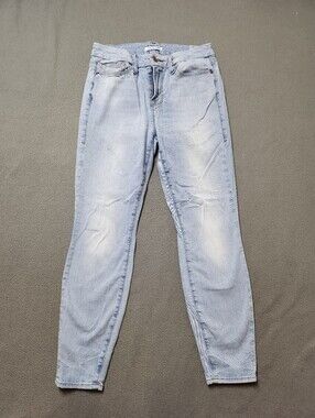 Good American Good Legs High Rise Skinny Jeans Size 2/26 Light Wash